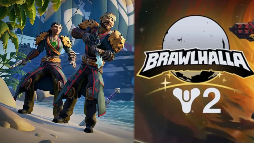 Destiny 2 Crossover de Sea of Thieves e Brawlhalla