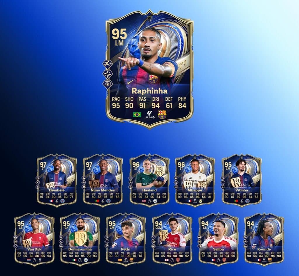 TOTY – 12° jogador e Menções Honrosas chegam ao EA FC 26